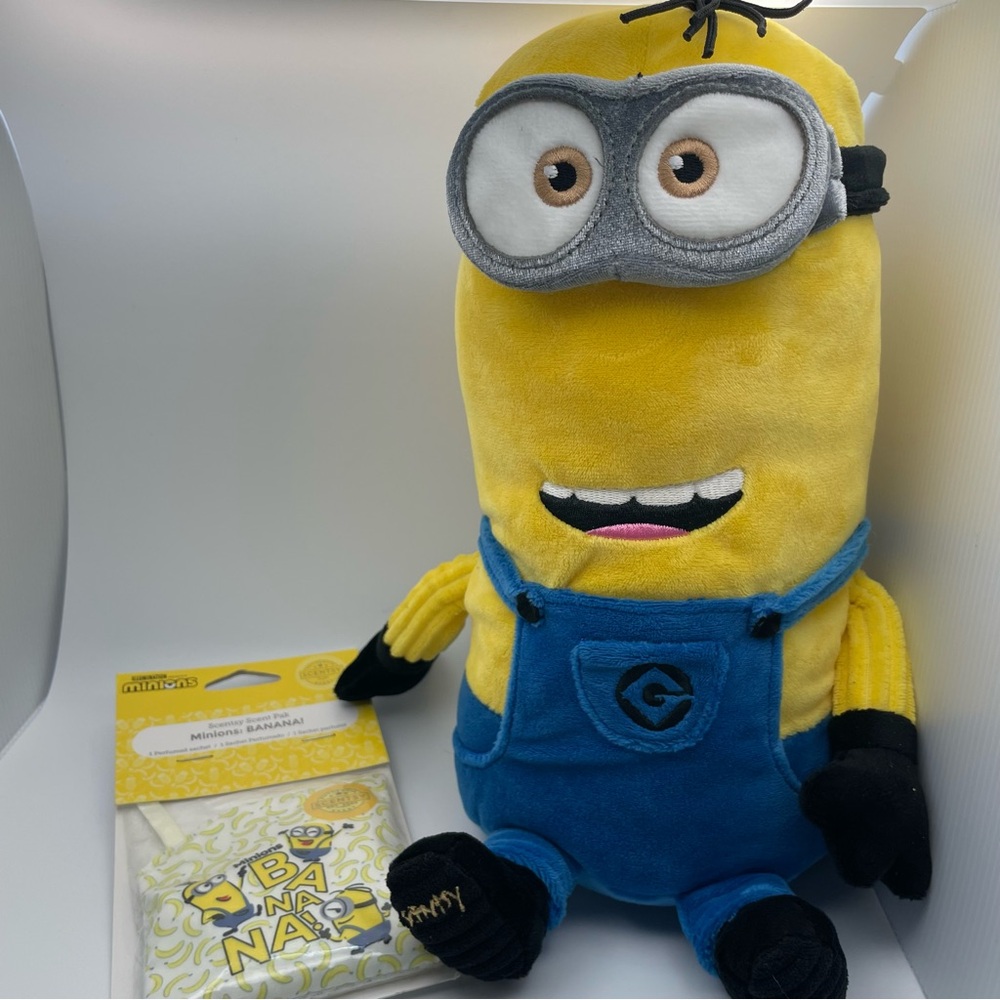 Scentsy Yellow and Blue Plush Character Toy